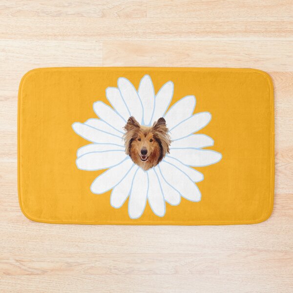 Item preview, Collie Flower Daisy Dog  designed and sold by Deborah Camp.