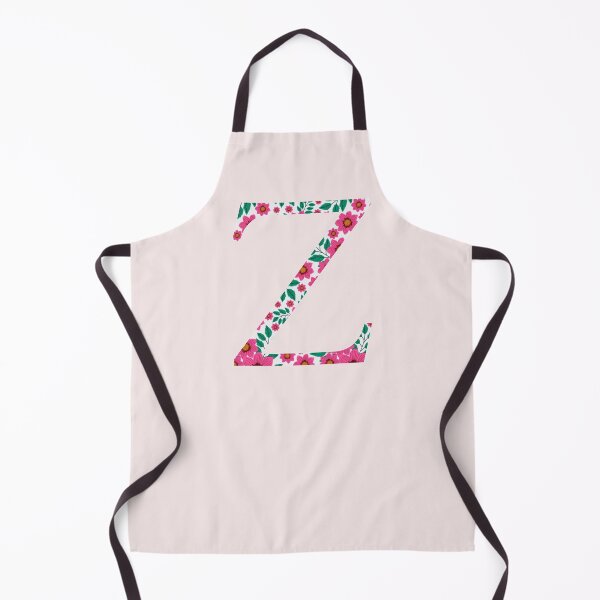Item preview, Pink Floral Zeta // Letter Z designed and sold by artbysydsyd.