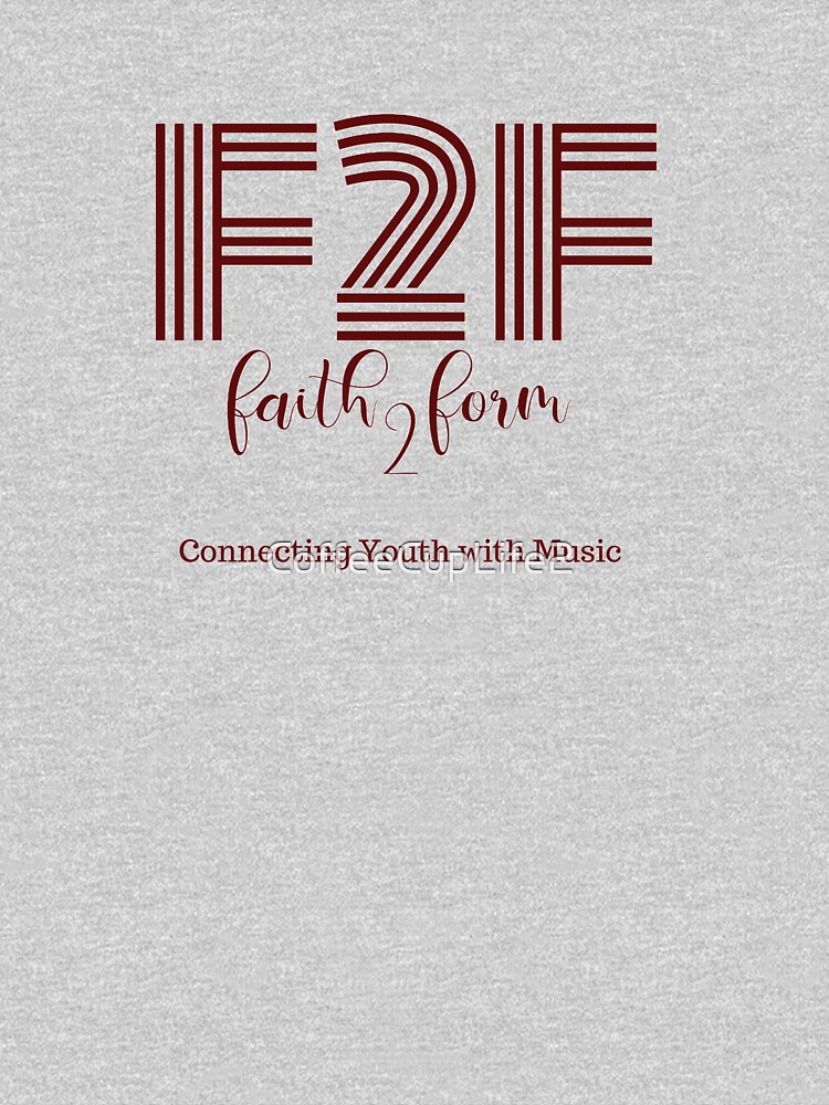 Faith 2 Form Logo Gear by CoffeeCupLife2
