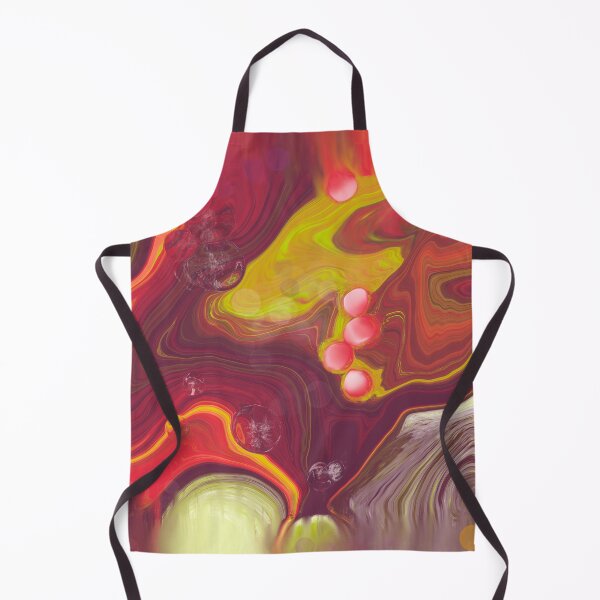 Item preview, Sour, digital fluid pour with cells designed and sold by MayGreenAbgrall.