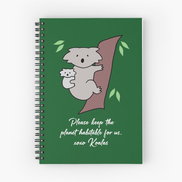 Item preview, Koala - Habitable Planet (Forest Green) designed and sold by ImperfectLife.