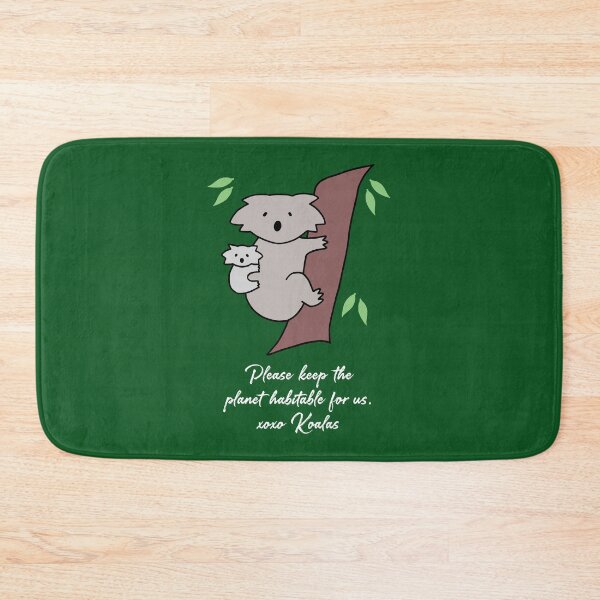 Item preview, Koala - Habitable Planet (Forest Green) designed and sold by ImperfectLife.