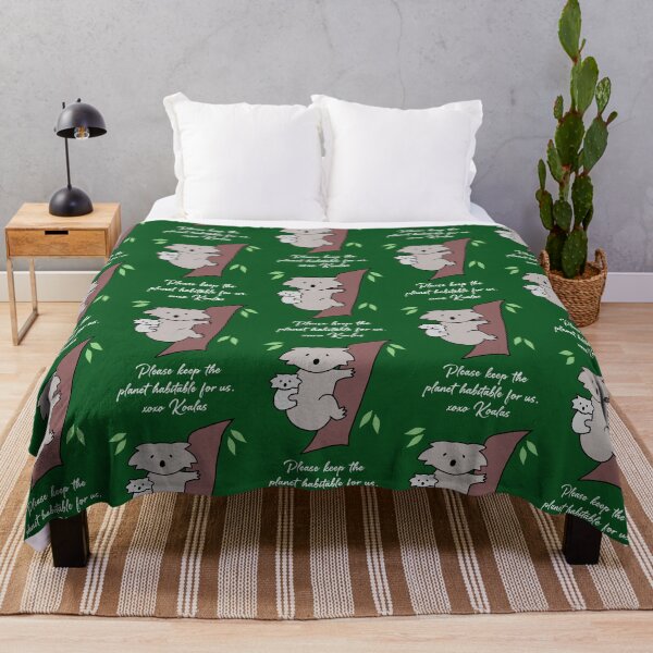 Item preview, Koala - Habitable Planet (Forest Green) designed and sold by ImperfectLife.