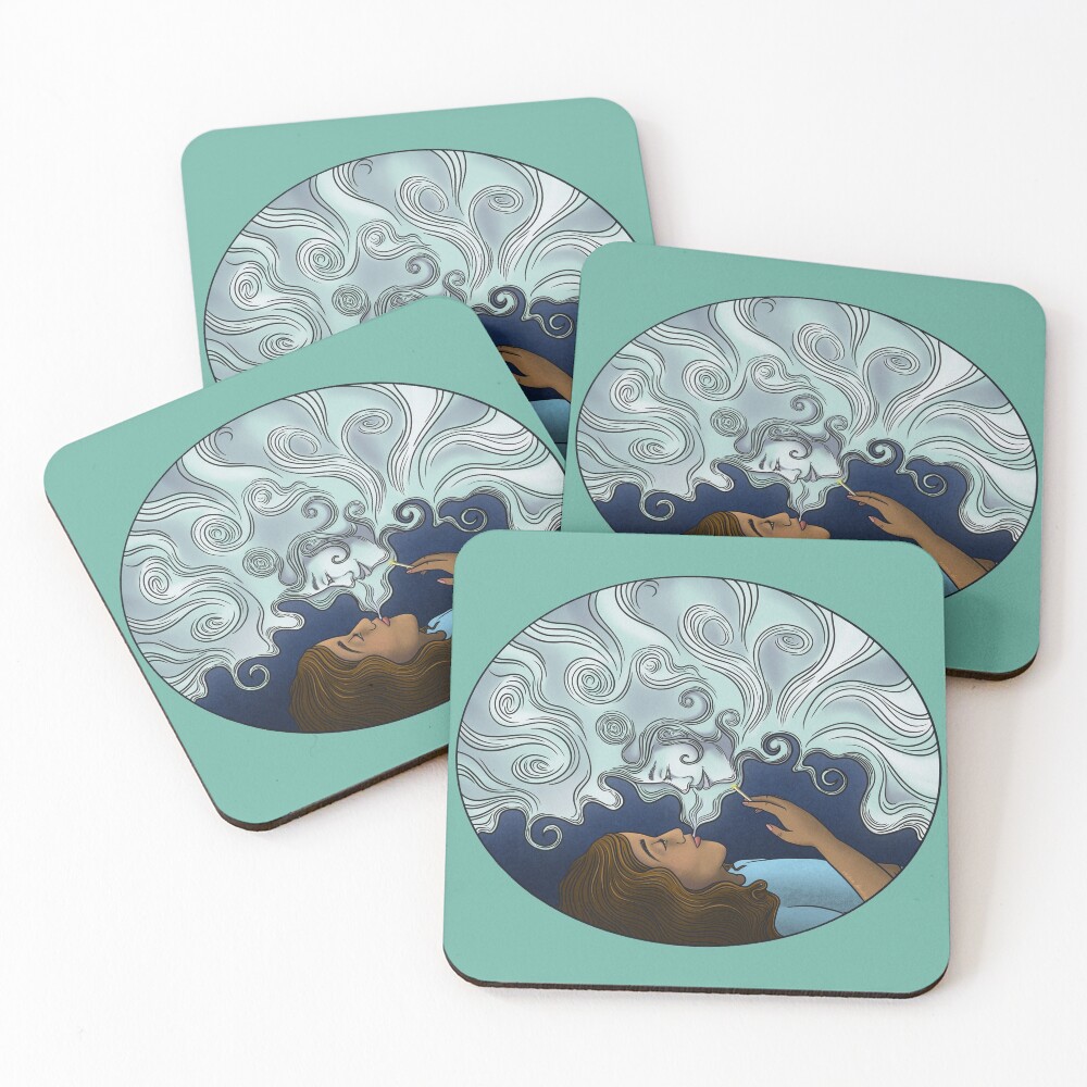 Item preview, Coasters (Set of 4) designed and sold by RashaDeiuliis.