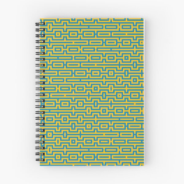 Item preview, Weaving Draft Advancing Twill Alternating Yellow and Teal designed and sold by Miranda Benson.