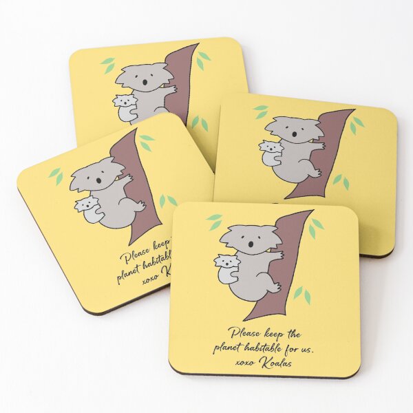 Item preview, Koala - Habitable Planet (Sunshine Yellow) designed and sold by ImperfectLife.