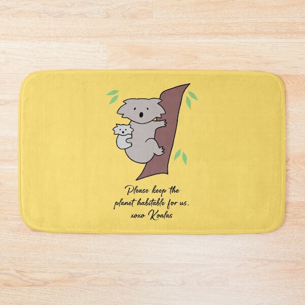Item preview, Koala - Habitable Planet (Sunshine Yellow) designed and sold by ImperfectLife.