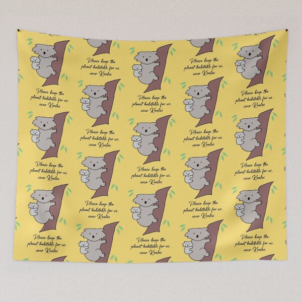 Item preview, Koala - Habitable Planet (Sunshine Yellow) designed and sold by ImperfectLife.