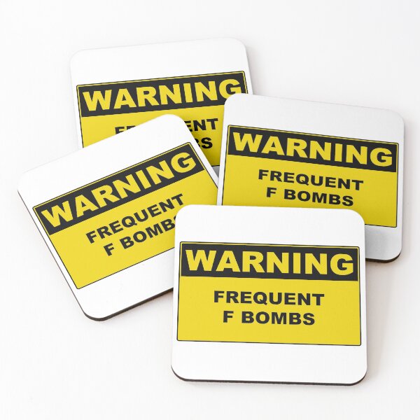 Item preview, Warning Frequent F Bombs designed and sold by Burritoless.