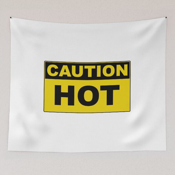 Item preview, Caution HOT designed and sold by Burritoless.