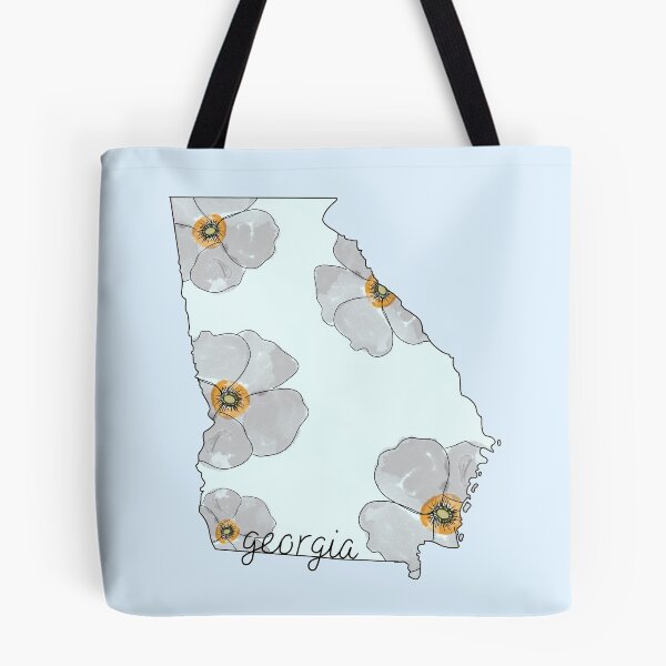 Artikelvorschau, Georgia State Flowers entworfen und verkauft von Caroline Cannon.