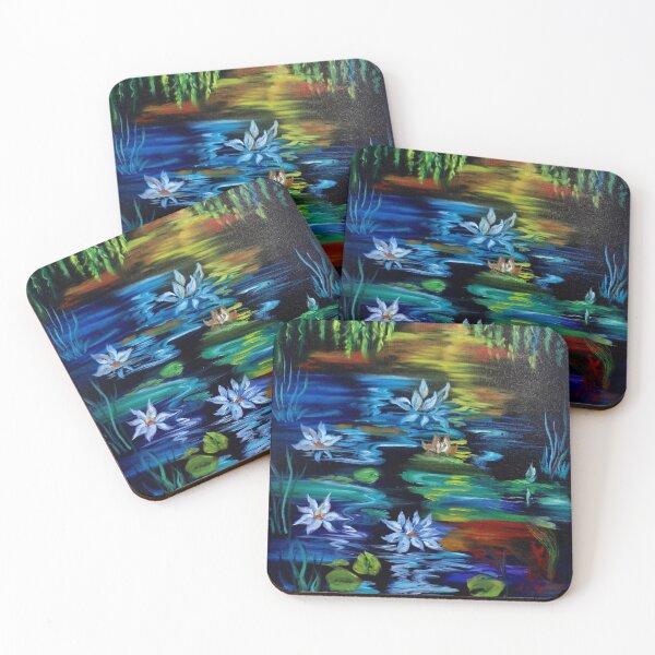 Item preview, Lotus Floating on Monet"s Pond designed and sold by jennyleeandjim.