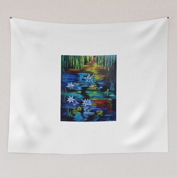 Item preview, Lotus Floating on Monet"s Pond designed and sold by jennyleeandjim.
