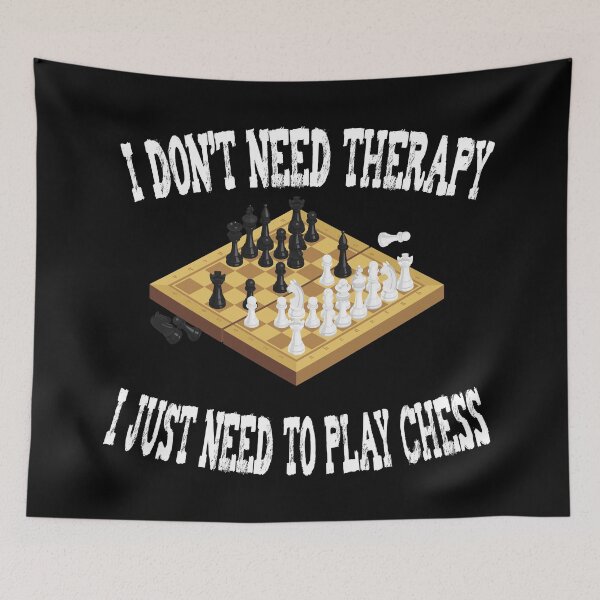 Item preview, I don't need therapy i just need to play chess T-shirt designed and sold by BadrLuke01.