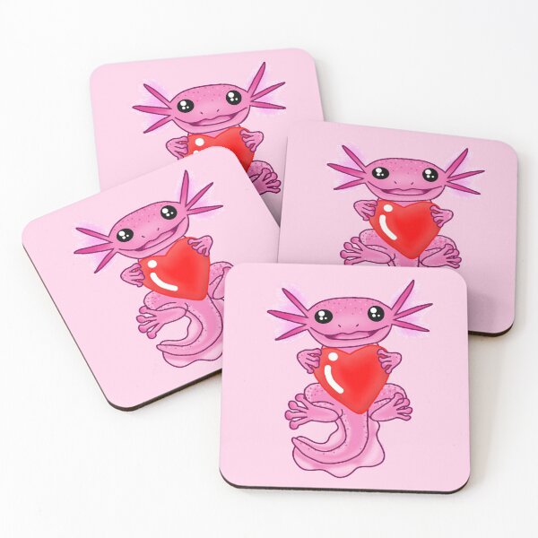 Item preview, Axolotl loves you designed and sold by KatyChristoff.