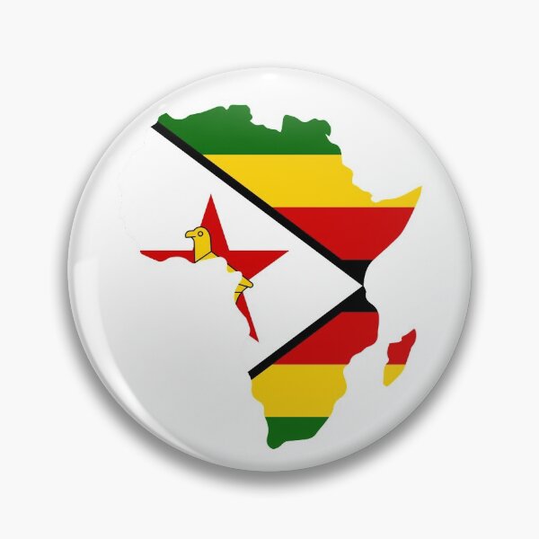 Item preview, Zimbabwe Africa Map designed and sold by Zimbrand Designs.