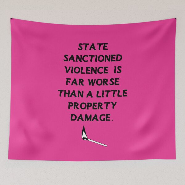 Item preview, acab pink | state sanctioned violence is far worse than a little property damage designed and sold by craftordiy.art.