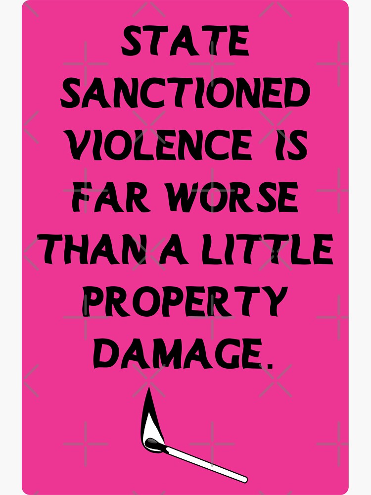 acab pink | state sanctioned violence is far worse than a little property damage by craftordiy