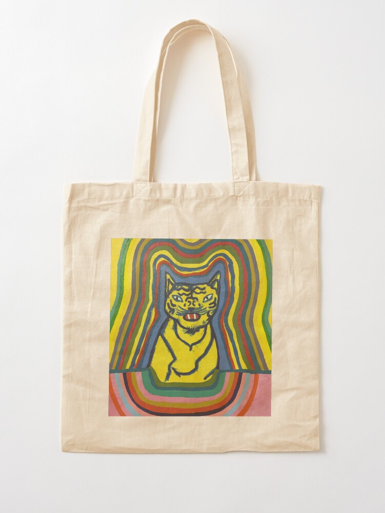 Thumbnail 2 of 5, Tote Bag, Tiger designed and sold by rinamiriam.