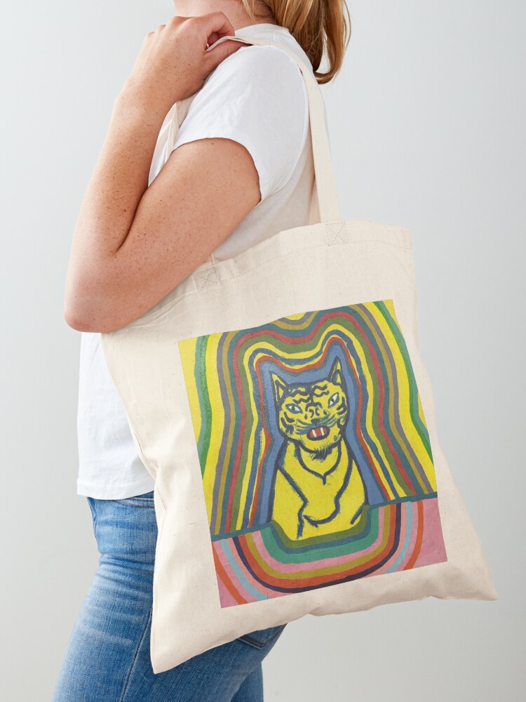 Thumbnail 1 of 5, Tote Bag, Tiger designed and sold by rinamiriam.
