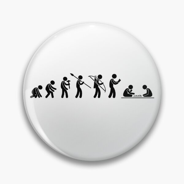 Item preview, Chess Human Evolution designed and sold by 1M4NE.