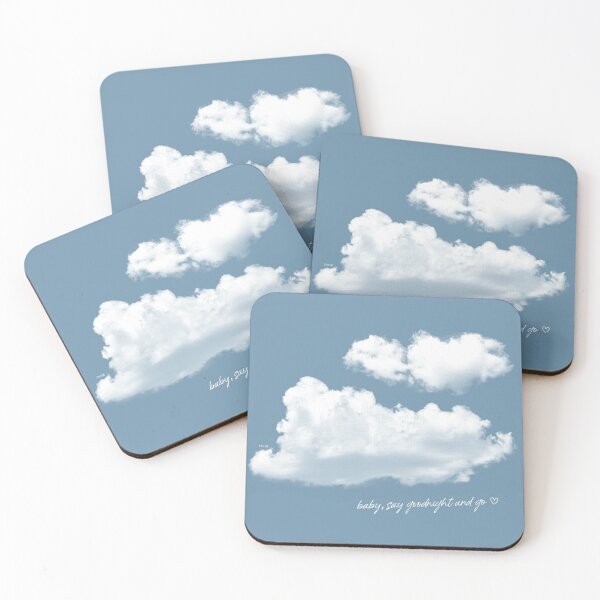 Item preview, baby say goodnight and go clouds designed and sold by thewayitshine.