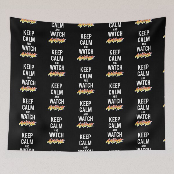 Item preview, Keep Calm and Watch Anime designed and sold by FirstCast.