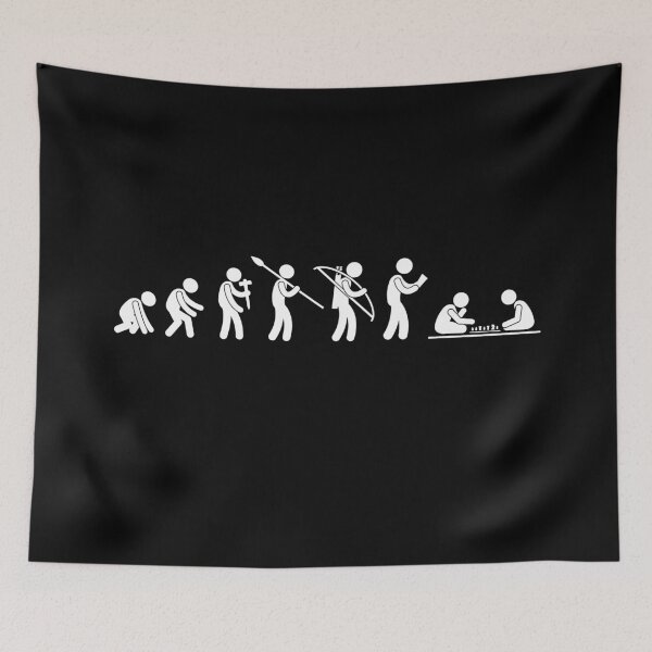 Item preview, Chess Human Evolution designed and sold by 1M4NE.