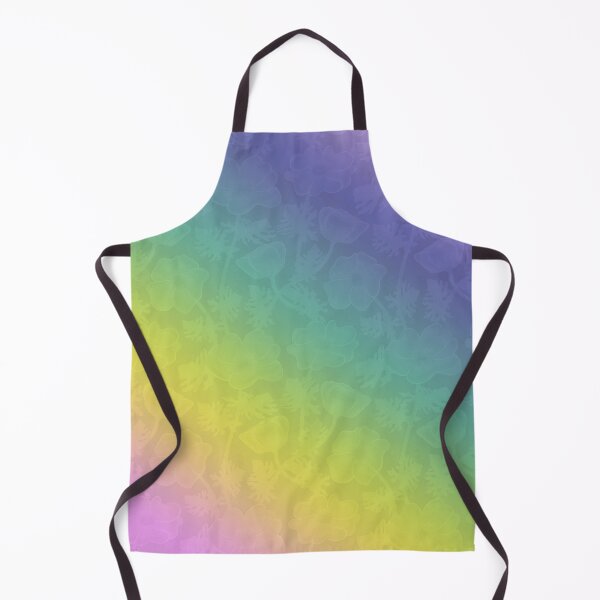 Item preview, Floral rainbow color pattern . designed and sold by fuzzyfox.