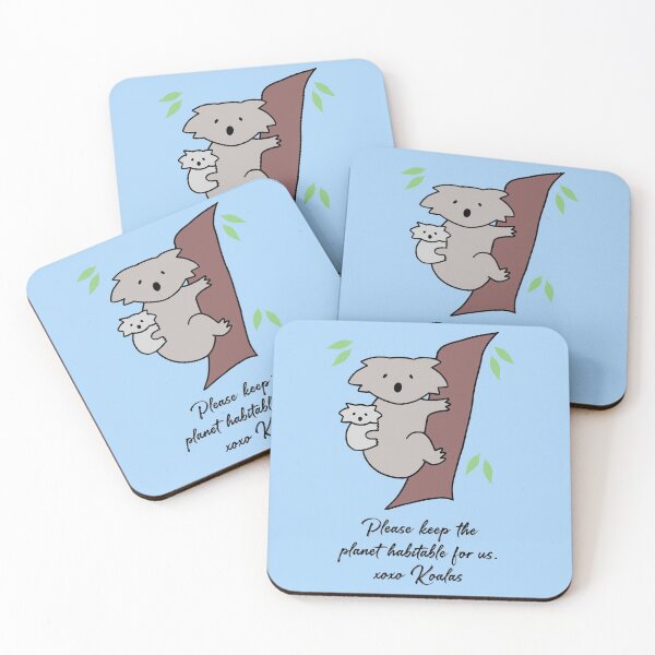 Item preview, Koala - Habitable Planet (Sky Blue) designed and sold by ImperfectLife.