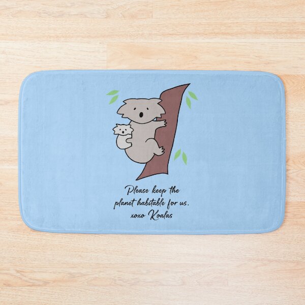 Item preview, Koala - Habitable Planet (Sky Blue) designed and sold by ImperfectLife.