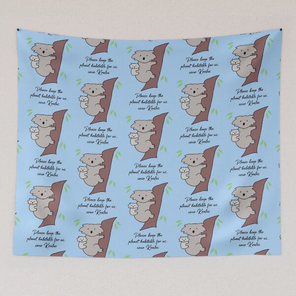Item preview, Koala - Habitable Planet (Sky Blue) designed and sold by ImperfectLife.