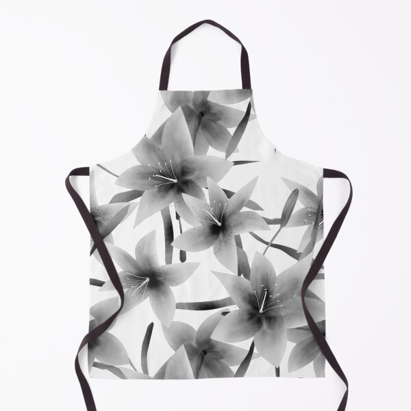 Item preview, Lily. Black and white pattern . designed and sold by fuzzyfox.