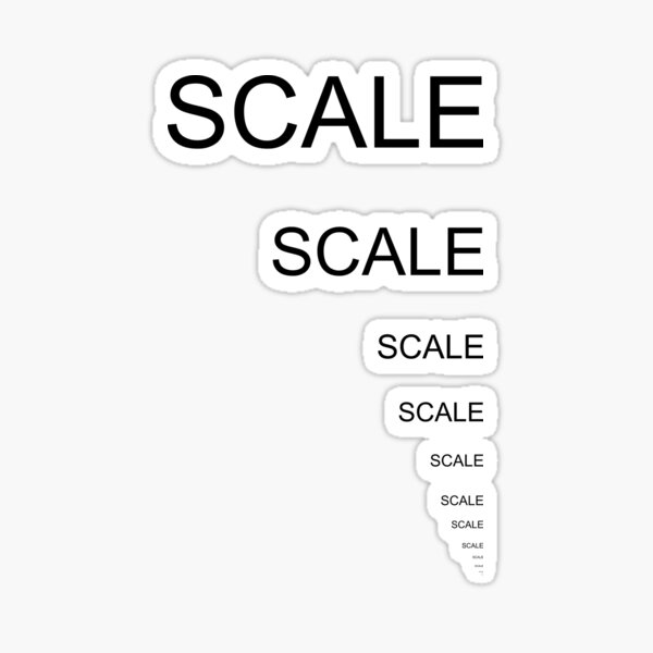 Item preview, SCALE designed and sold by Geeky-Arch.