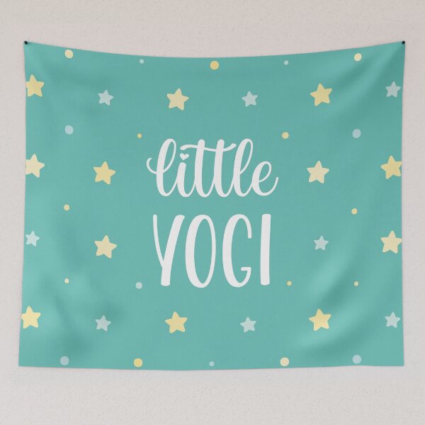 Item preview, Little Yogi Blue designed and sold by FocusAndFlow.