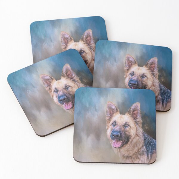 Item preview, Handsome German Shepherd Portrait designed and sold by Elisabeth Lucas.