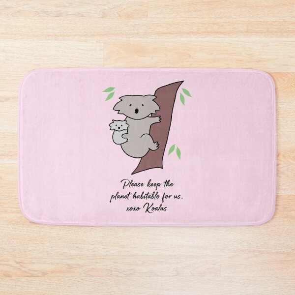 Item preview, Koala - Habitable Planet (Petal Pink) designed and sold by ImperfectLife.
