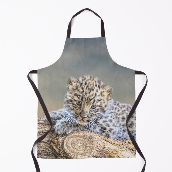 Item preview, Fluffy Amur Leopard Cup designed and sold by Elisabeth Lucas.