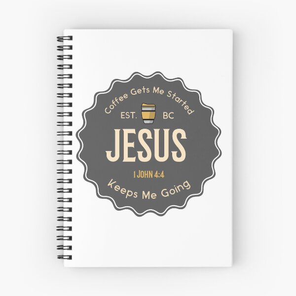 Item preview, Coffee Get Me Started Jesus Keeps Me Going designed and sold by loveoceanair.