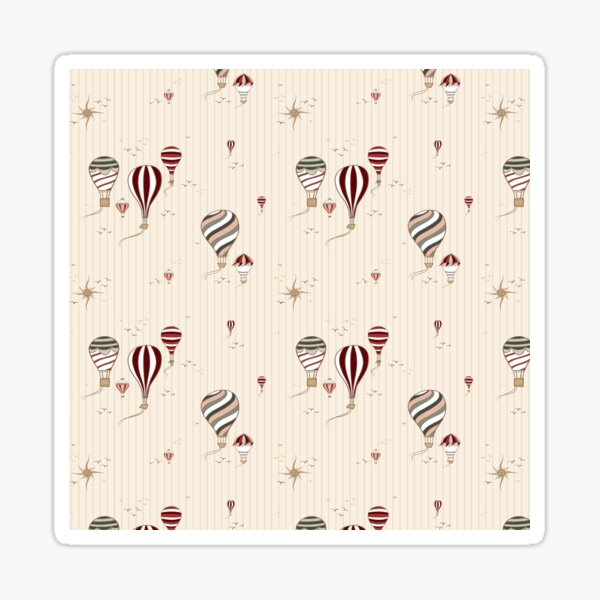 Up, Up, & Away Sticker