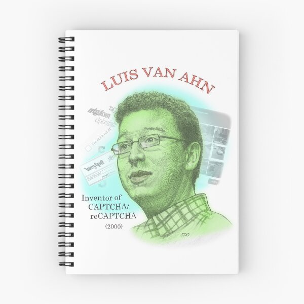 Item preview, Luis Van Ahn, Inventor of CAPTCHA/reCAPTCHA designed and sold by Inventor of the....