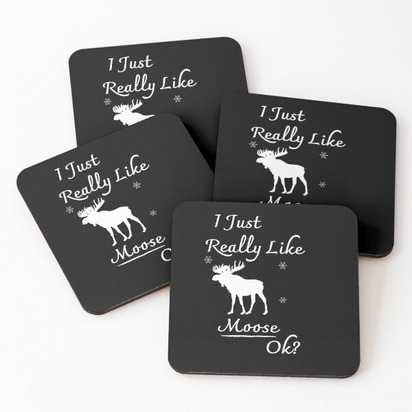 Item preview, I Just Really Like Moose, Ok designed and sold by tarkaittisak.