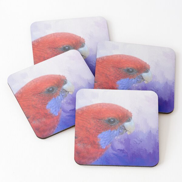 Item preview, Red Rosella designed and sold by Elisabeth Lucas.
