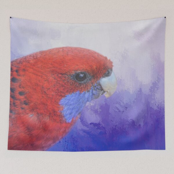Item preview, Red Rosella designed and sold by Elisabeth Lucas.