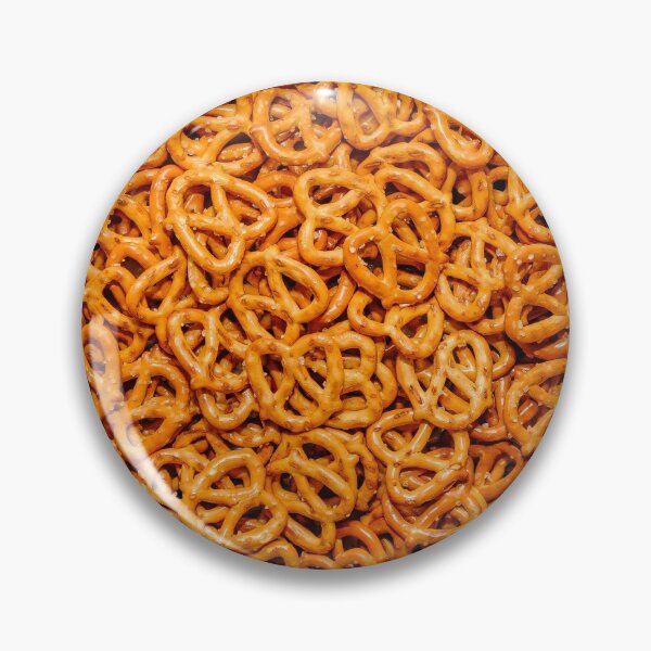 Item preview, Mini Salty Pretzel Knots Photo Food Pattern designed and sold by patternsoup.