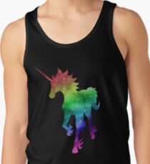 Rainbow Galaxy Unicorn Tank Top