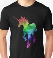 Rainbow Galaxy Unicorn Unisex T-Shirt