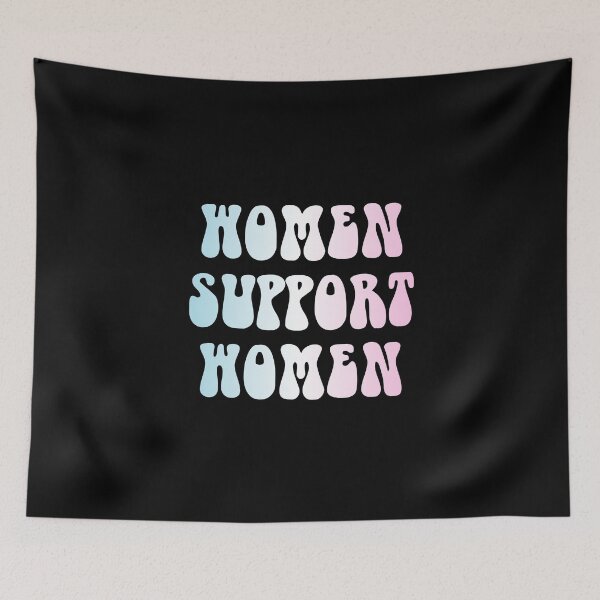 Item preview, Women Support Women Transgender Flag Hippie Text designed and sold by everything4eva.