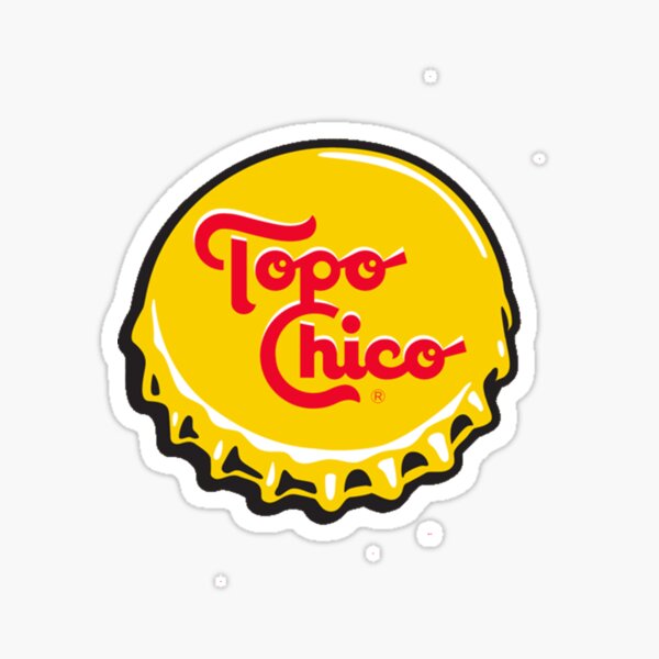 Topo chico Caps Sticker