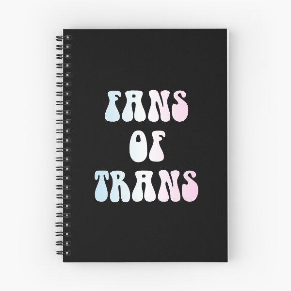 Item preview, Fans Of Trans Transgender Flag Hippie Text designed and sold by everything4eva.